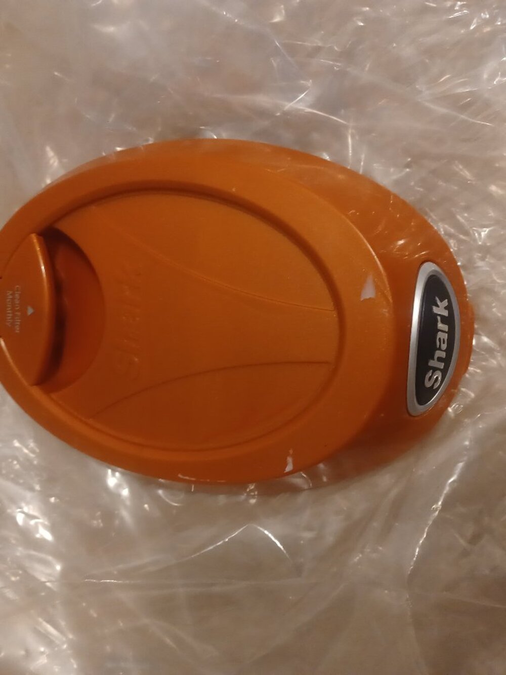 Genuine Shark Rocket HV301 HV302 HV305 Vacuum Orange Top Filter Cover Part